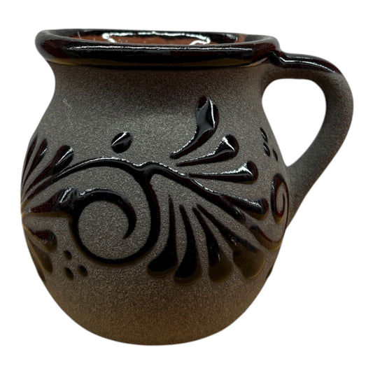Handmade Mexican Clay Mug – 12oz