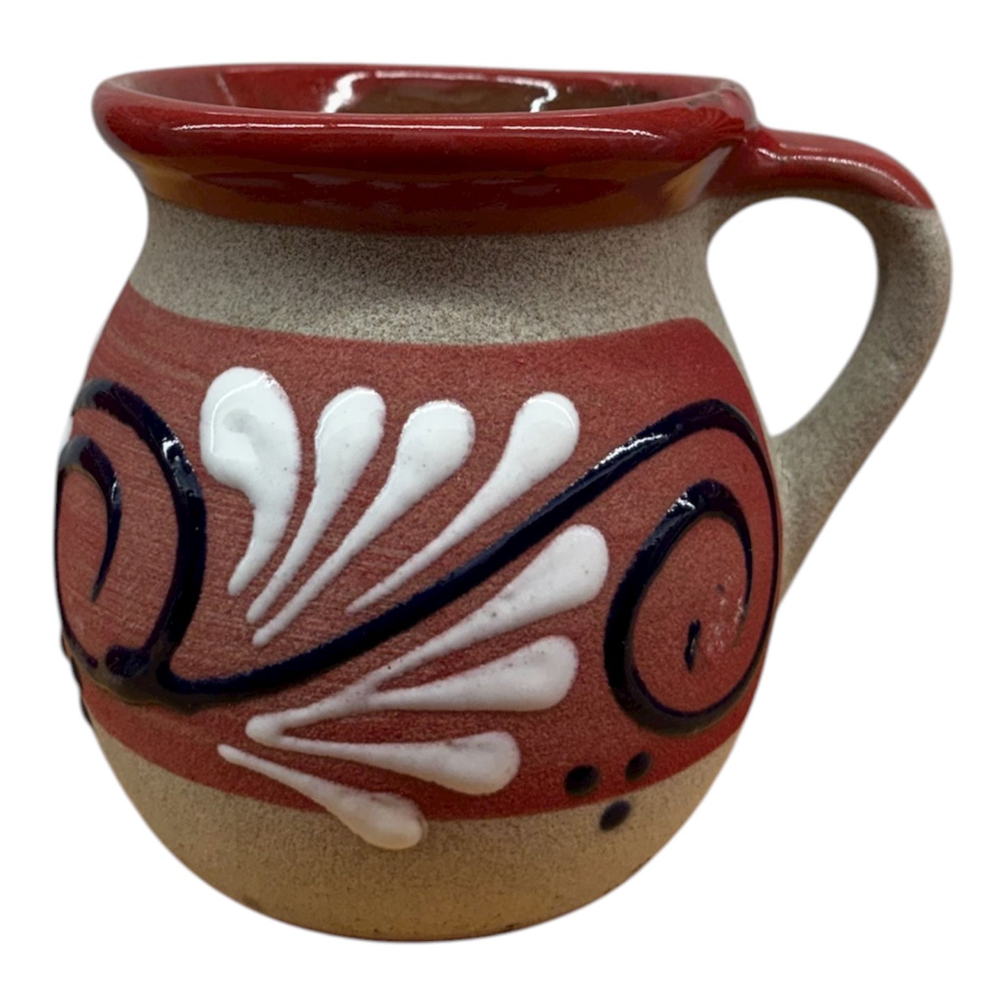 Handmade Mexican Clay Mug – 12oz