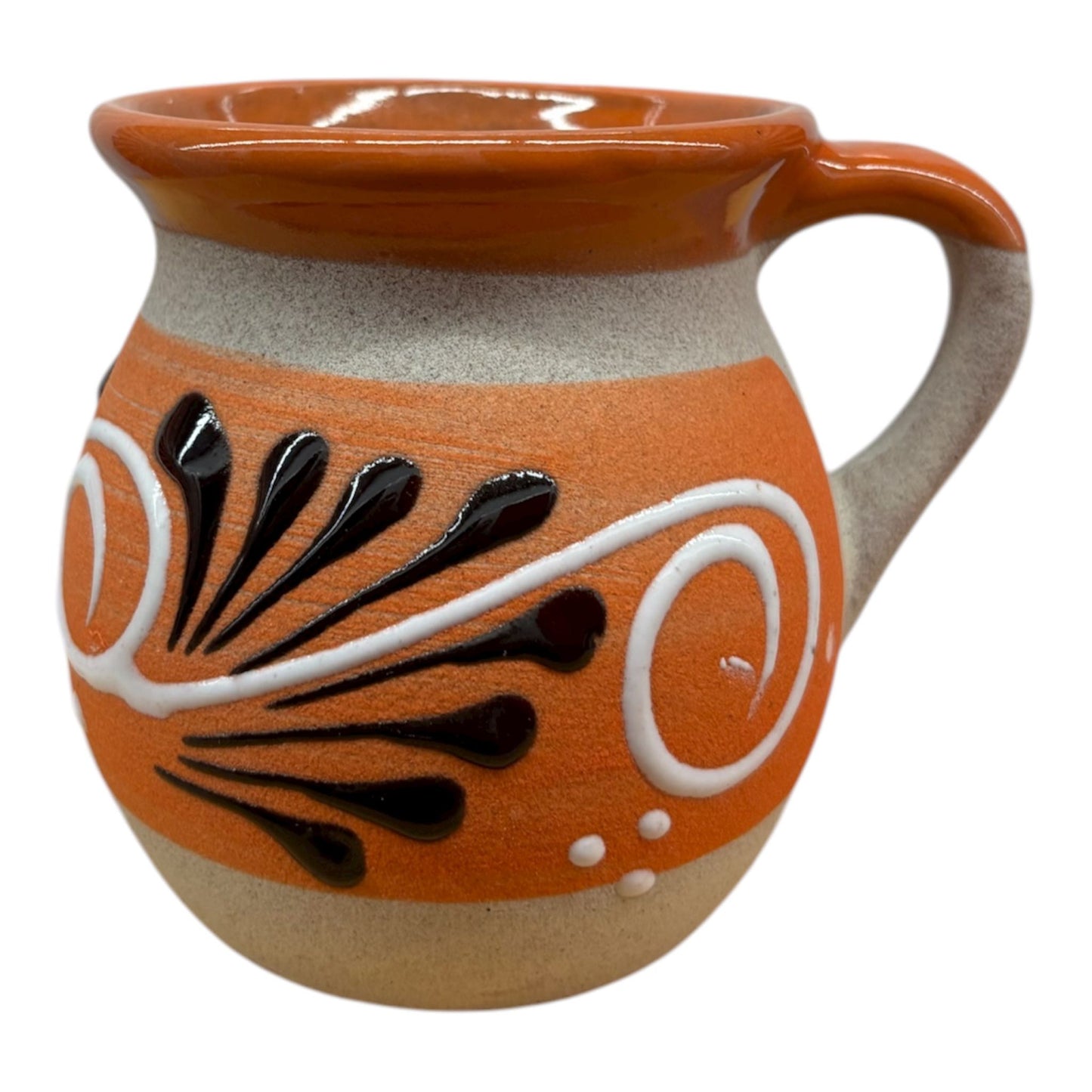 Handmade Mexican Clay Mug – 12oz