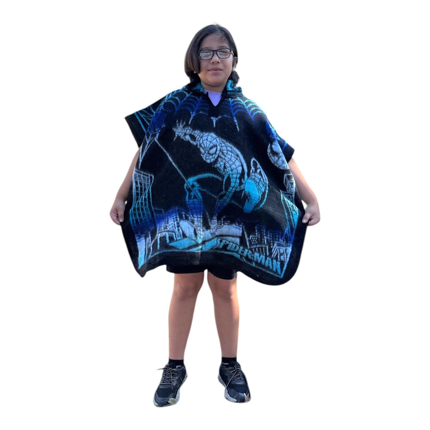 Kids Poncho with hoodie