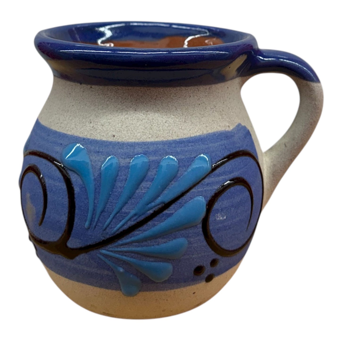 Handmade Mexican Clay Mug – 12oz