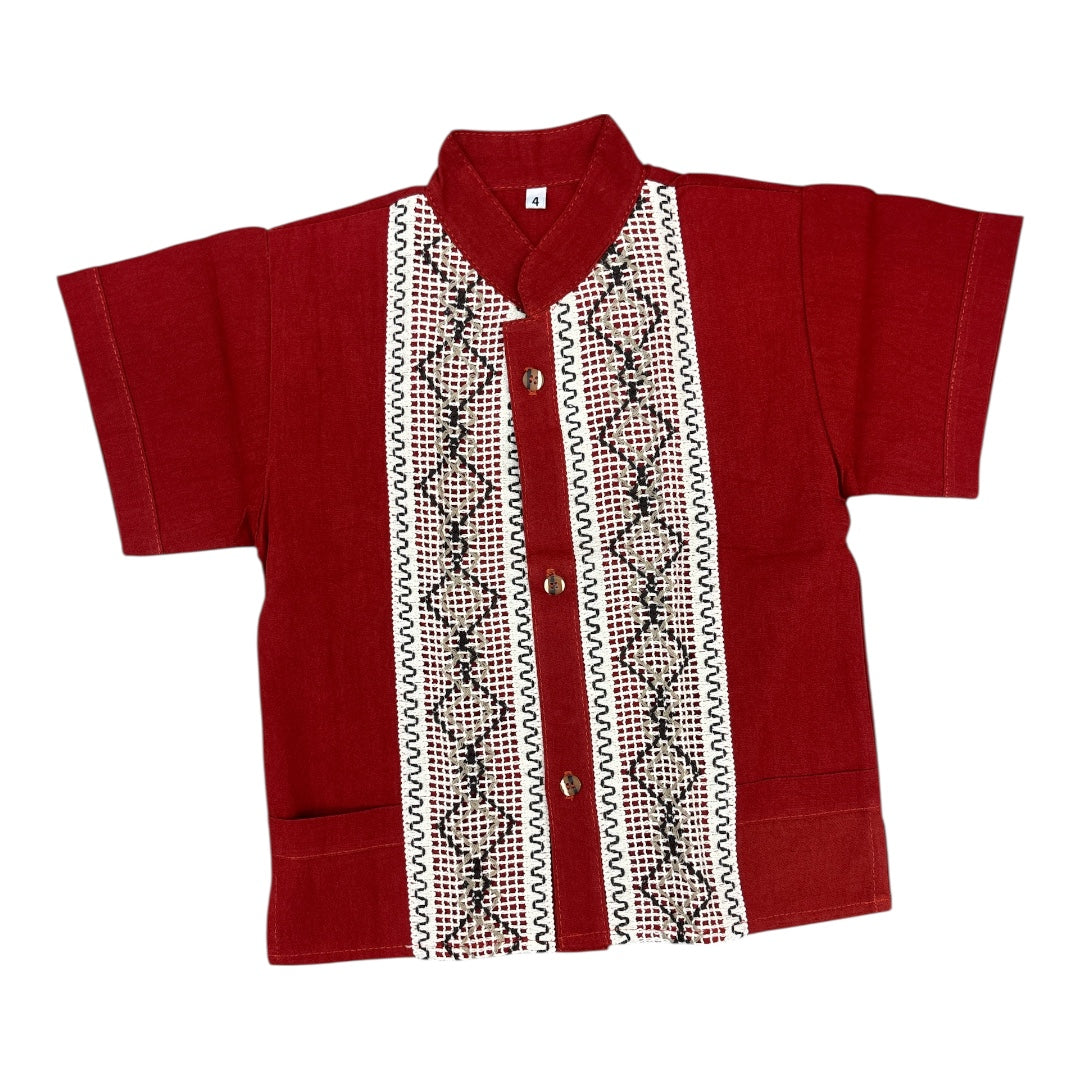 Boys Guayaberas Shirt