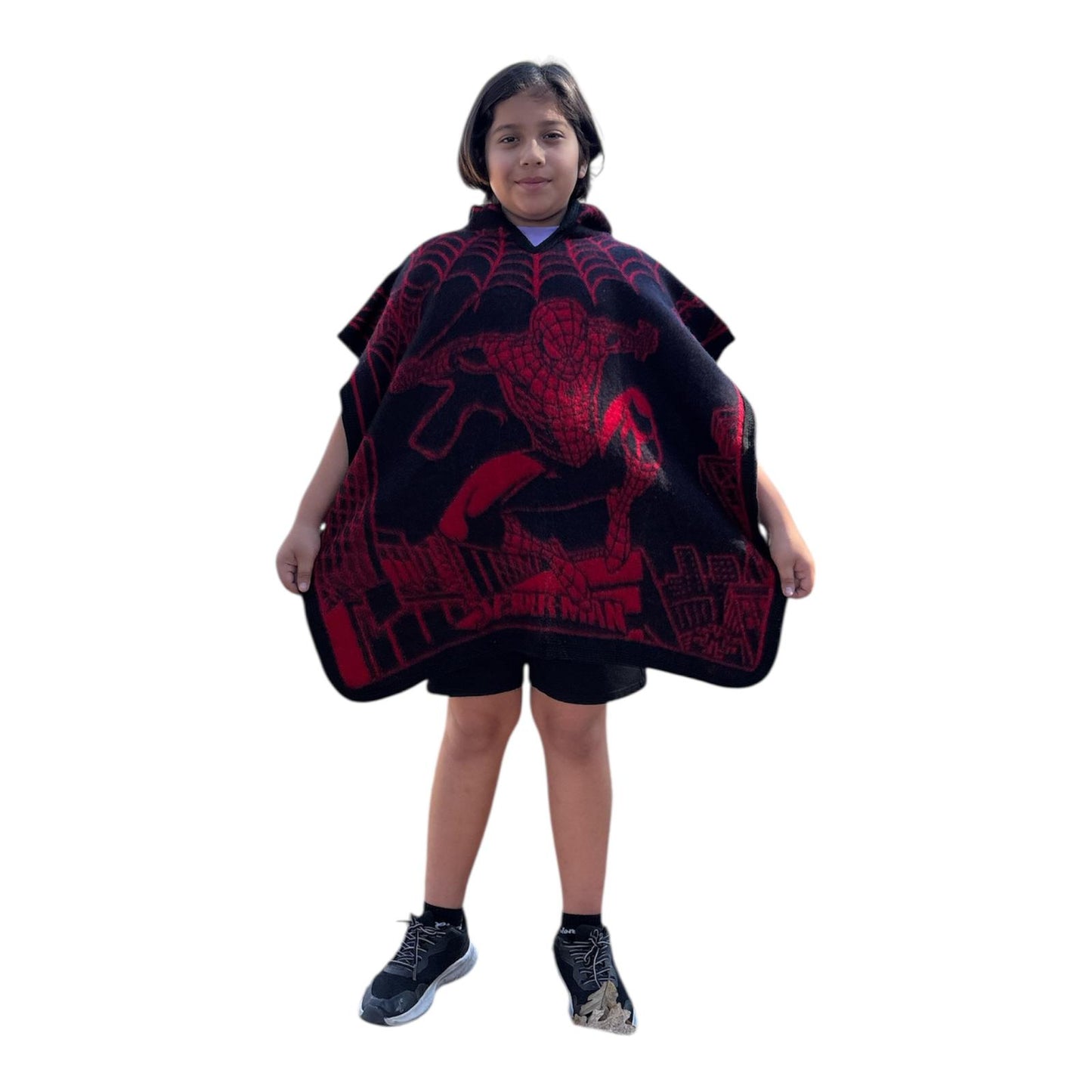 Kids Poncho with hoodie