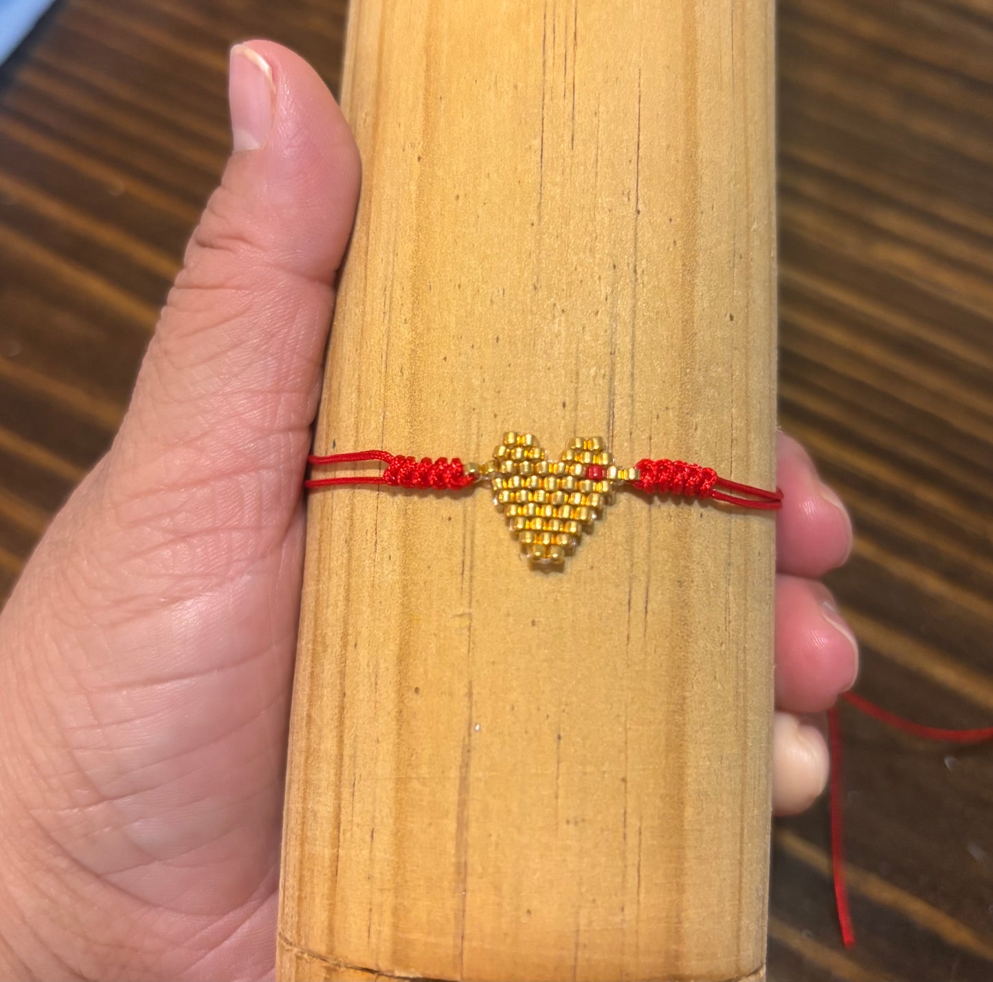 Handmade Heart Bracelet