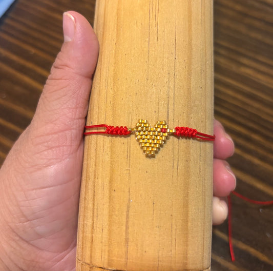 Handmade Heart Bracelet
