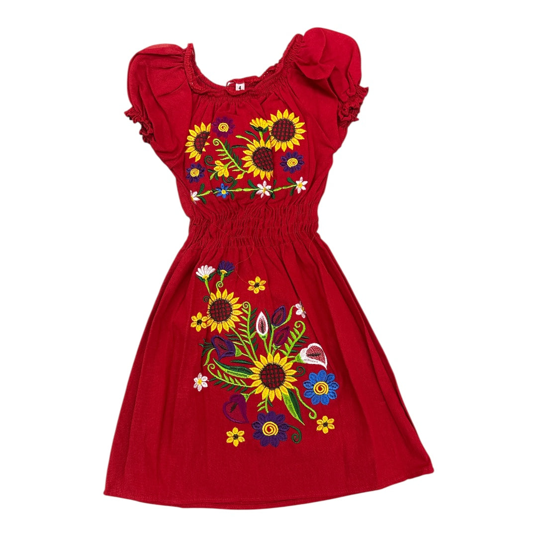 Girl Sunflower Dress