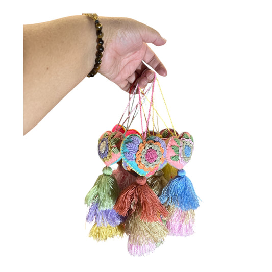 Mexican Pom Poms / Boho Tassels – Handmade in Mexico