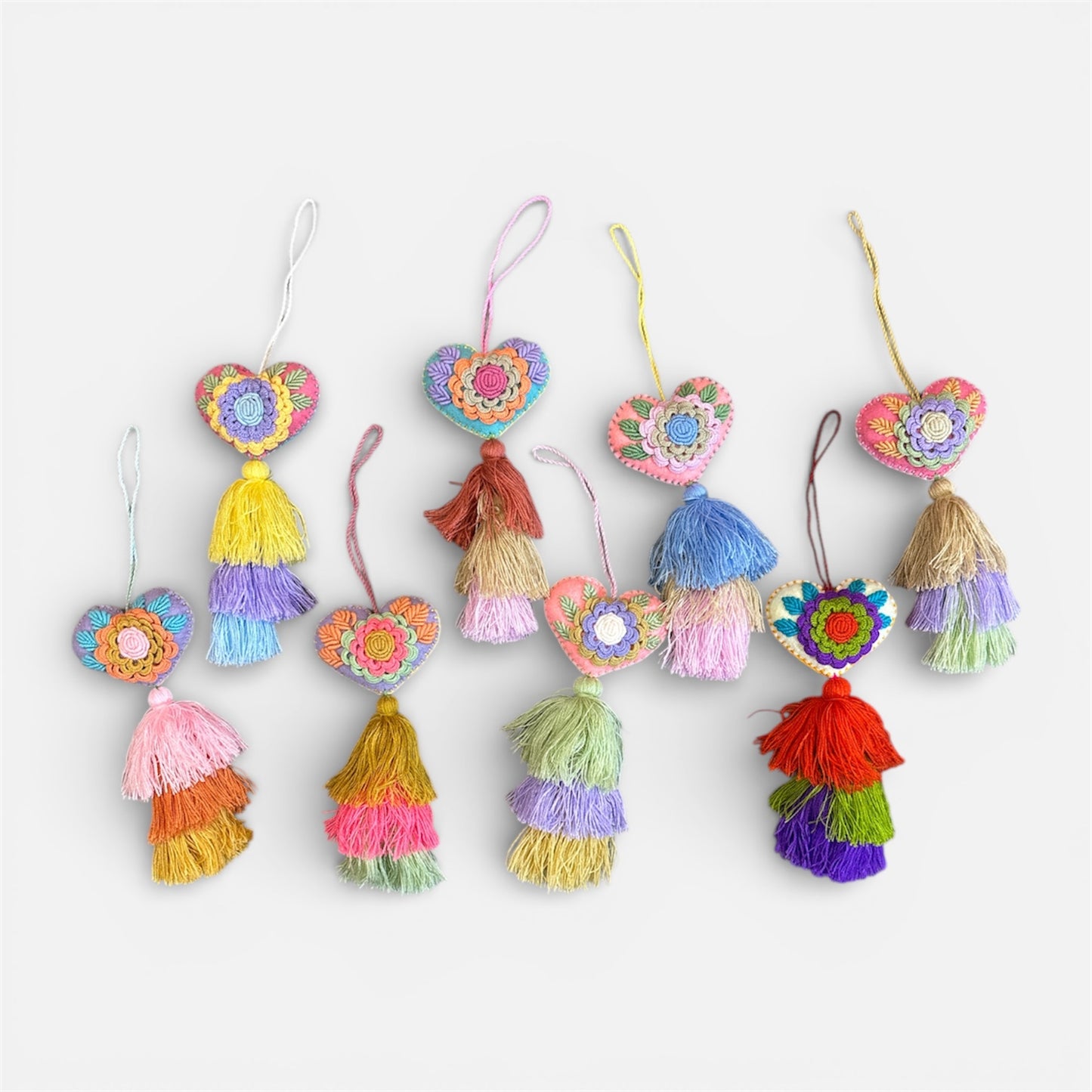 Mexican Pom Poms / Boho Tassels – Handmade in Mexico