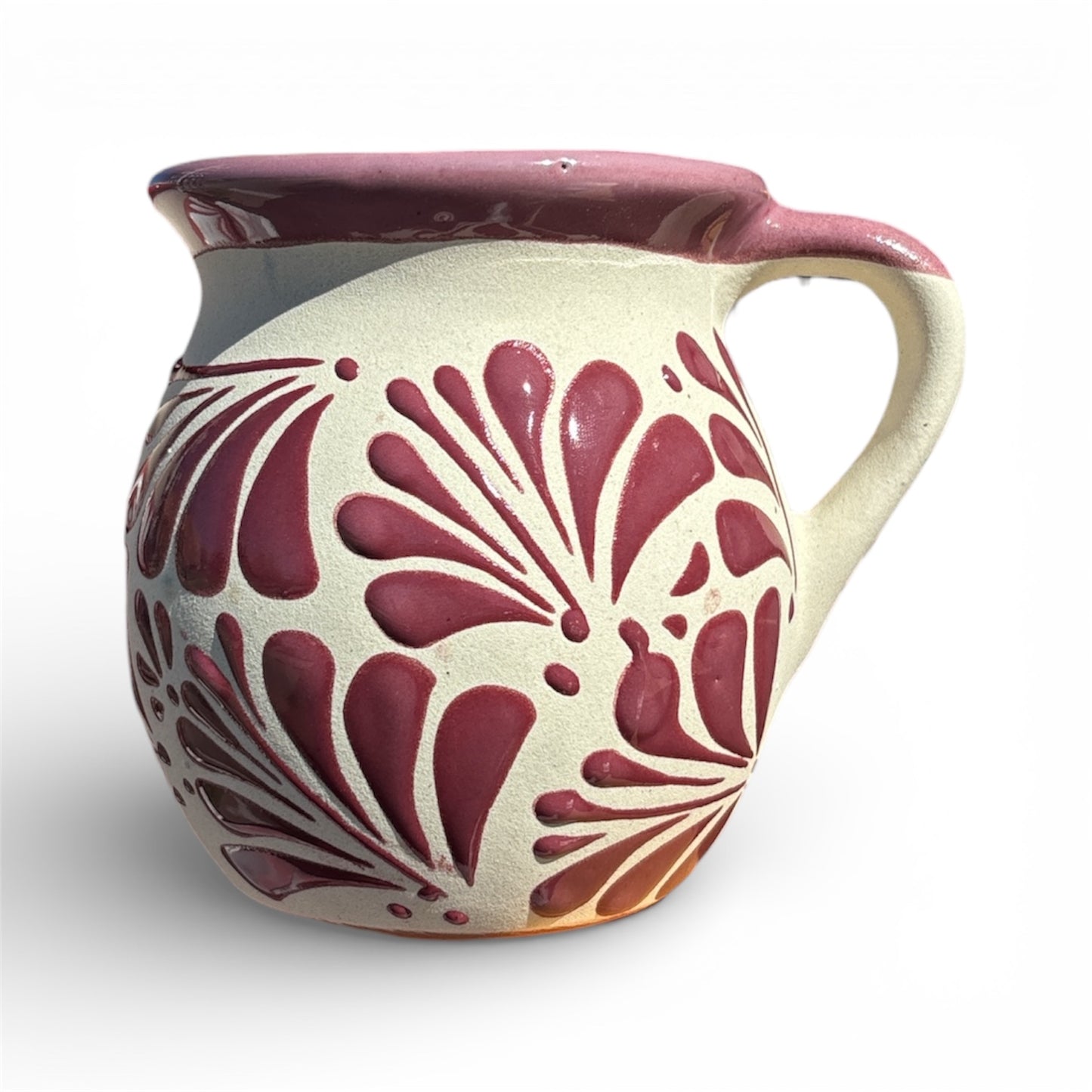 Taza de barro mexicana hecha a mano – 355 ml