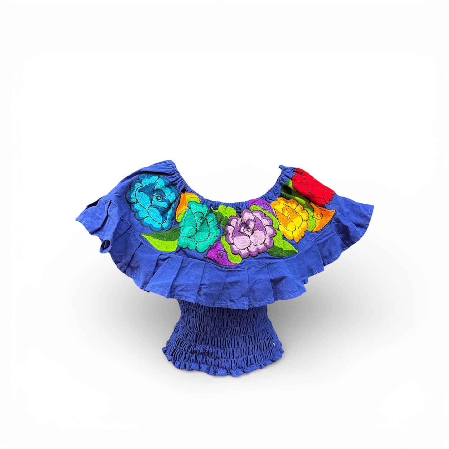 Campesina - Off Shoulder Mexican Blouse Elastic Waist