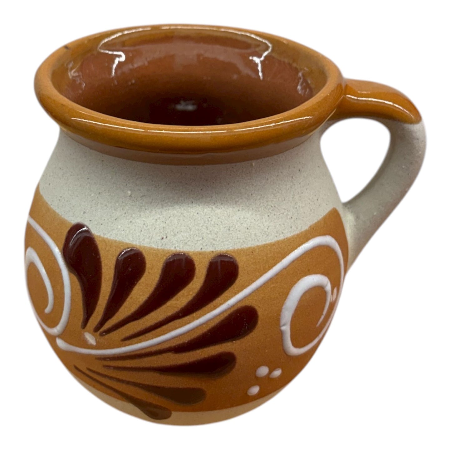 Handmade Mexican Clay Mug – 12oz